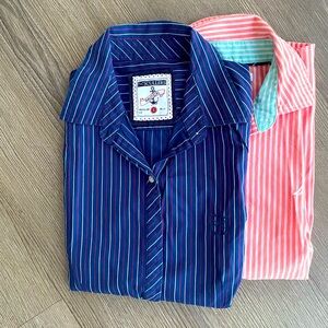 BUNDLE - 2 cotton sleeveless shirts, LIKE NEW